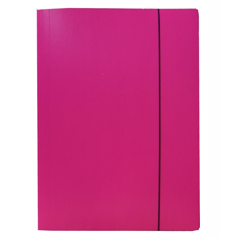 Teczka z gumką A4 TG06 1szt. Konfex różowa